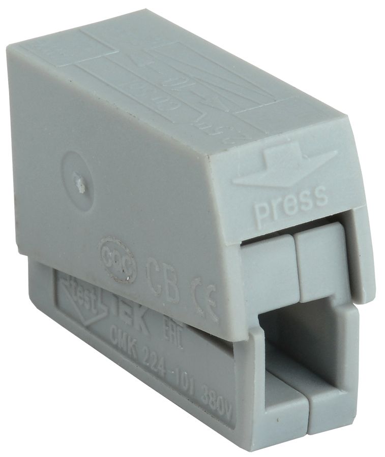 Строительно-монтажная клемма СМК 224-101 для светильников IEK