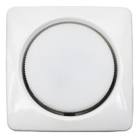 Светильник GCL-GX53-H38-W БЕЛЫЙ КВАДРАТ ОБЪЕМНЫЙ