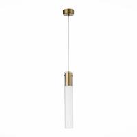 SL1229.303.01 Подвес ST-Luce Латунь/Прозрачный GU10 1*5W TERNI