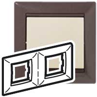 Legrand Valena Модерн Рамка 2-ая гориз