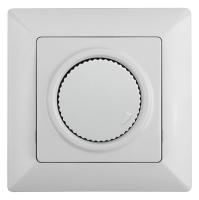 Светорегулятор Intro Solo 4-401-01 поворотный, 600Вт 230В, IP20, СУ, белый