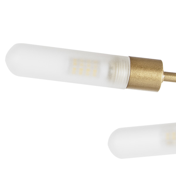 732123 Люстра RAGNO 12х5W(led) G9 ШАМПАНЬ/ЗОЛОТО