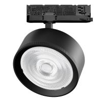 A5737QT60G Светильник ALTA PRO для трековой системы Quattro LED 35W 3230LM 60G ЧЕРНЫЙ 3000K с адаптером (215737 + 594047 + 215704)