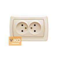 90562055 Розетка 2-я крем VIKO Carmen