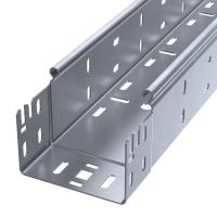 Лоток перфорированный Профи INOX (AISI 316) 100х80x6000 (1,5 мм) (12 м/уп) Промрукав