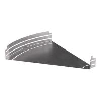 Угол горизонтальный изменяемый 0-45 градусов Стандарт 600х80 Промрукав