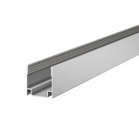 Алюминиевый профиль для гибкого неона 17x8мм 1м