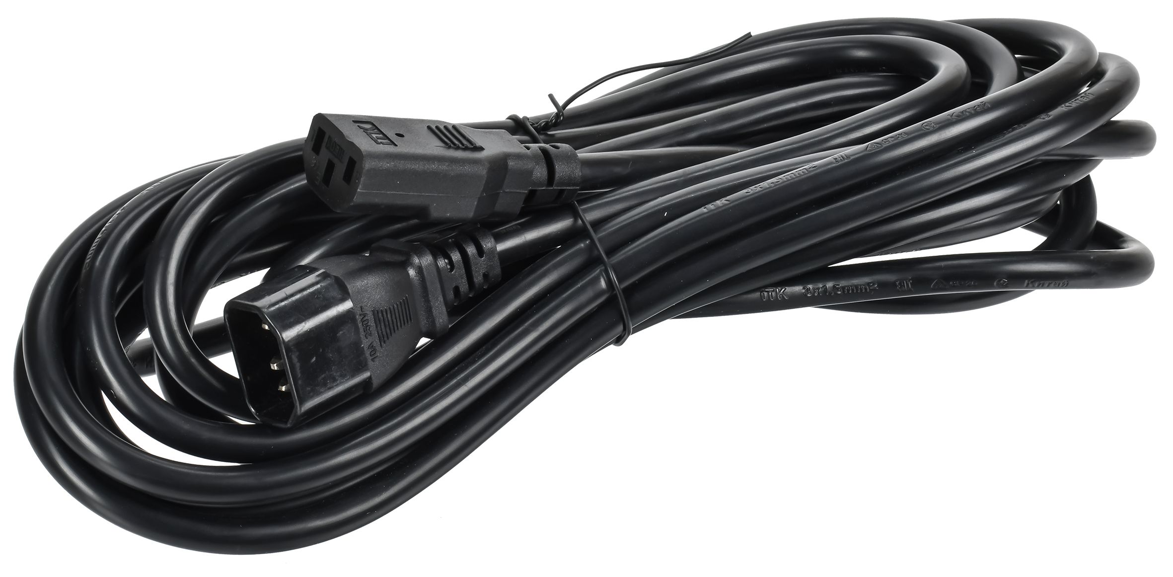 ITK Кабель электропитания PDU 3х1,5мм2 5м с разъёмами С13-C14