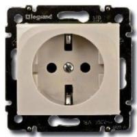 Legrand Valena Крем Розетка 1-ая с/з