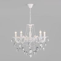 Классическая подвесная люстра 10108/5 белый