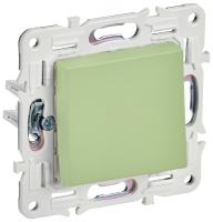 SKANDY Выключатель 1-клавишный кнопочный 10А SK-V14G мятный IEK