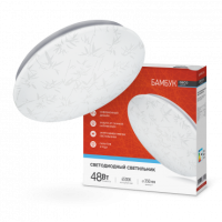 Светильник сд серии DECO 48Вт 230В 6500К 3120Лм 380х55мм БАМБУК IN HOME