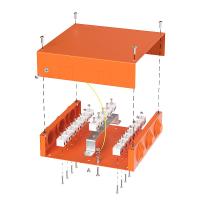Коробка металлическая огнестойкая 70-0391-FR2.5-38 Е15-Е120 200х200х50 Промрукав