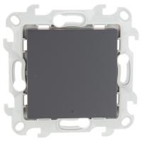 Переключатель с подсветкой  графит