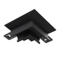 Коннектор угловой  встраиваемый Basity, черный