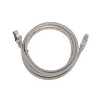 Патч-корд F/UTP, CAT 6, RJ45-RJ45, 26AWG, LSZH, серый, 2м REXANT