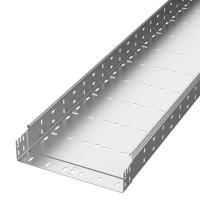 Лоток перфорированный Профи 300х80х6000 (2,0 мм) (12 м/уп) Промрукав