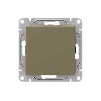 Механизм выключателя, одноклавишный, с подсветкой, шампань Эпика EKF
