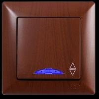 VS2820108 Выкл. 1-клав. проходной с подсветкой ОРЕХ