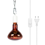 FITO-Hanging сeramic holder 3m  Светильник для растений ЭРА FITO-Hanging сeramic holder 3 m подвесной патрон керамический с кабелем и цоколем Е27