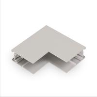 Угловой коннектор внутренний для накладного магнитного шинопровода MAGNET AM 401 LL-20B 90° ВНУТРЕННИЙ WH