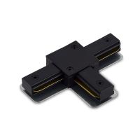 T-образный токопроводящий соединитель для шинопровода, черный, 106х69 мм