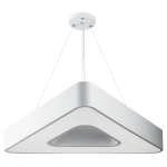 SPO-153-W-40K-030  Светильник LED ЭРА Geometria SPO-153-W-40K-030 Delta 30Вт 4000К 2100Лм IP40 600*80 белый подвесной драйвер внутри