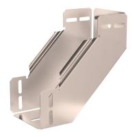 Угол вертикальный внутренний 90 градусов Стандарт INOX (AISI 409) 100х80 Промрукав