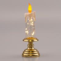 Светодиодная новогодняя фигура ЭРА EGNDS-03 Свеча 10 LED