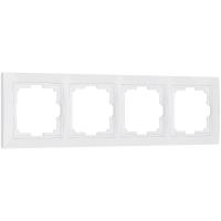 Рамка на 4 поста (белый, basic) W0042001