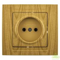 VS2823115 Розетка 1х с заземлением КЛЕН