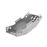 Угол вертикальный внутренний 45 градусов Профи INOX (AISI 304) 150х100 (1,0 мм) Промрукав