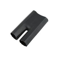 Термоусаживаемая перчатка на 2 жилы 24,0/13,0 мм черная REXANT