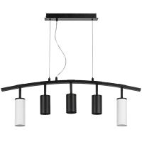 LR735862373 Люстра RULLO 5х50W GU10 ЧЕРНЫЙ/БЕЛЫЙ (571735+214437-3+214486-2)
