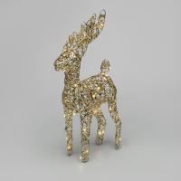 Светодиодная фигура Олень 37см, цвет свечения теплый белый, питание 3хAA (не в комплекте) NEON-NIGHT