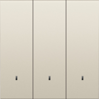 Клавиша 3-я с подсветкой, слоновая кость, серия S08