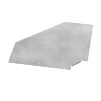 Крышка угла горизонтального 90 градусов Профи INOX (AISI 304) 600 (1,0 мм) Промрукав