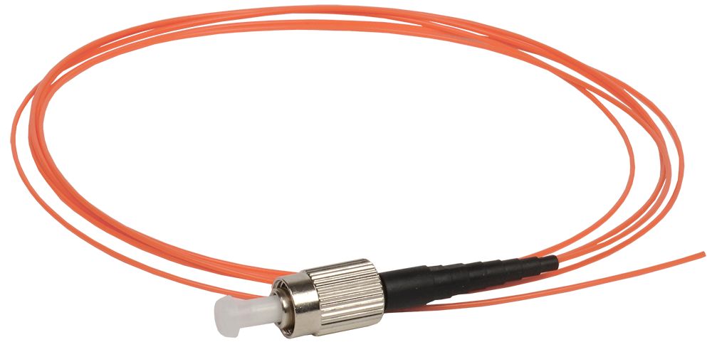ITK Оптический коммутационный монтажный шнур (пигтеил), (MM), 50/125 (OM2), FC/UPC, LSZH, 1,5м