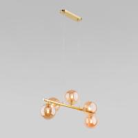 Подвесной светильник со стеклянными плафонами 4549 Estera Gold