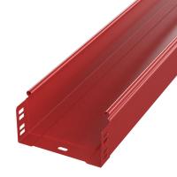 Лоток неперфорированный Стандарт 200х50х3000 (0,8 мм) RAL 3000 (12 м/уп) Промрукав