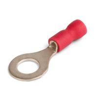 Наконечники кольцевые изолированные с ПВХ манжетой (НКИ) 1,5–3 красные (100 шт/уп) Промрукав
