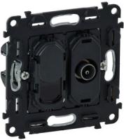 Legrand Valena Мех INMATIC Розетка TV звезда+ RJ45 Кат.6 UTP