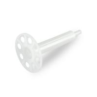 Тарельчатый дюбель гриб с гвоздем для ПМ IN90 белый (50 шт/уп) Промрукав