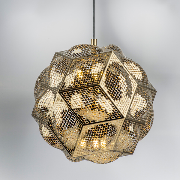 724362 Люстра FERMO 6х40W G9 ЗОЛОТО