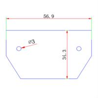 Заглушка ЭРА TR-1PTR-RMP-EC торцевая для алюминиевого профиля 2шт
