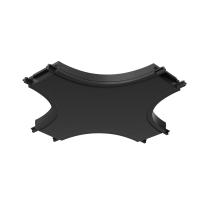 Коннектор питания X-образный Radity черный