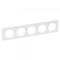 Legrand Celiane2 Белый глянец Рамка 5-ая (2+2+2+2+2 мод)