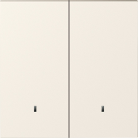 Клавиша 2-я с подсветкой, матовый кремовый, серия S08