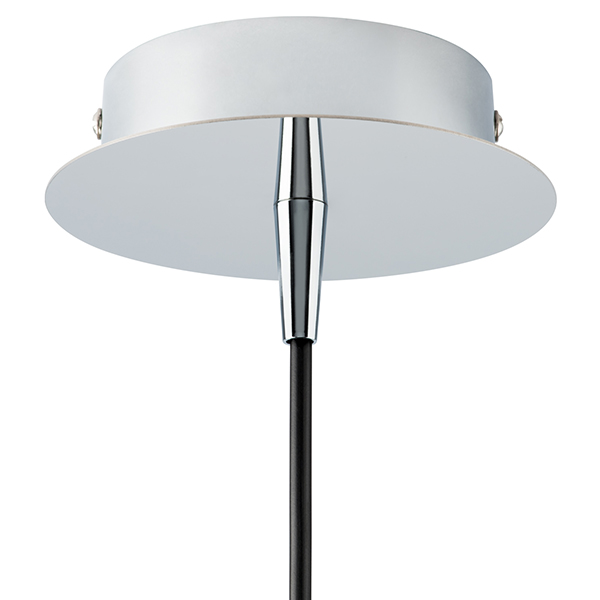 803040 Подвес PENTOLA 1х40W E14 ХРОМ/БЕЛЫЙ