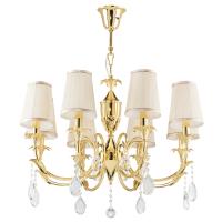 691082 Люстра подв CAPPA 8x40W E14 ЗОЛОТО